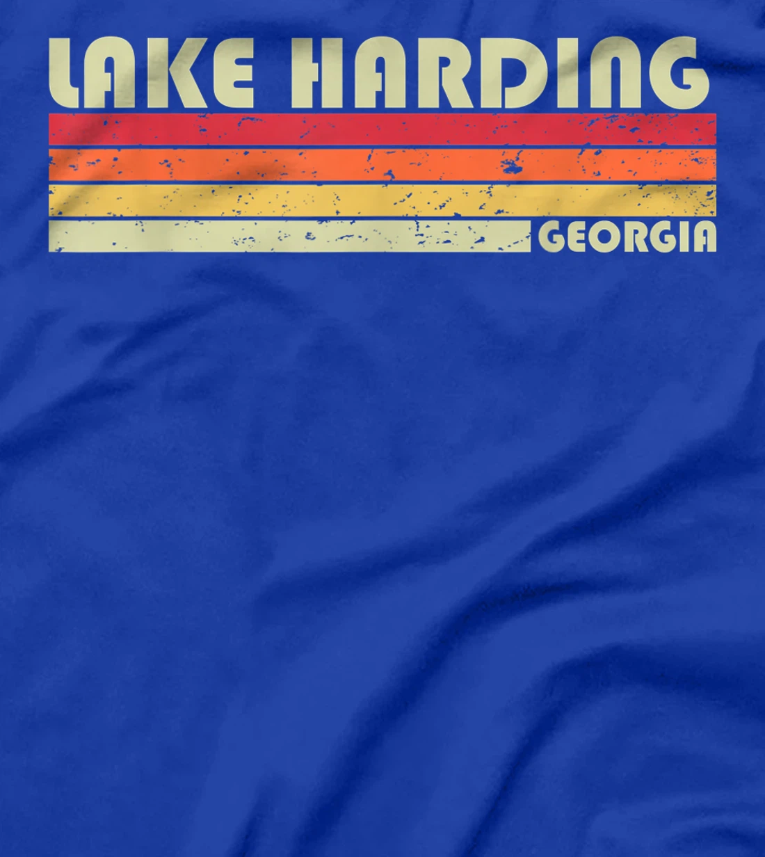 LAKE HARDING GEORGIA Funny Fishing Camping Summer Gift T-Shirt