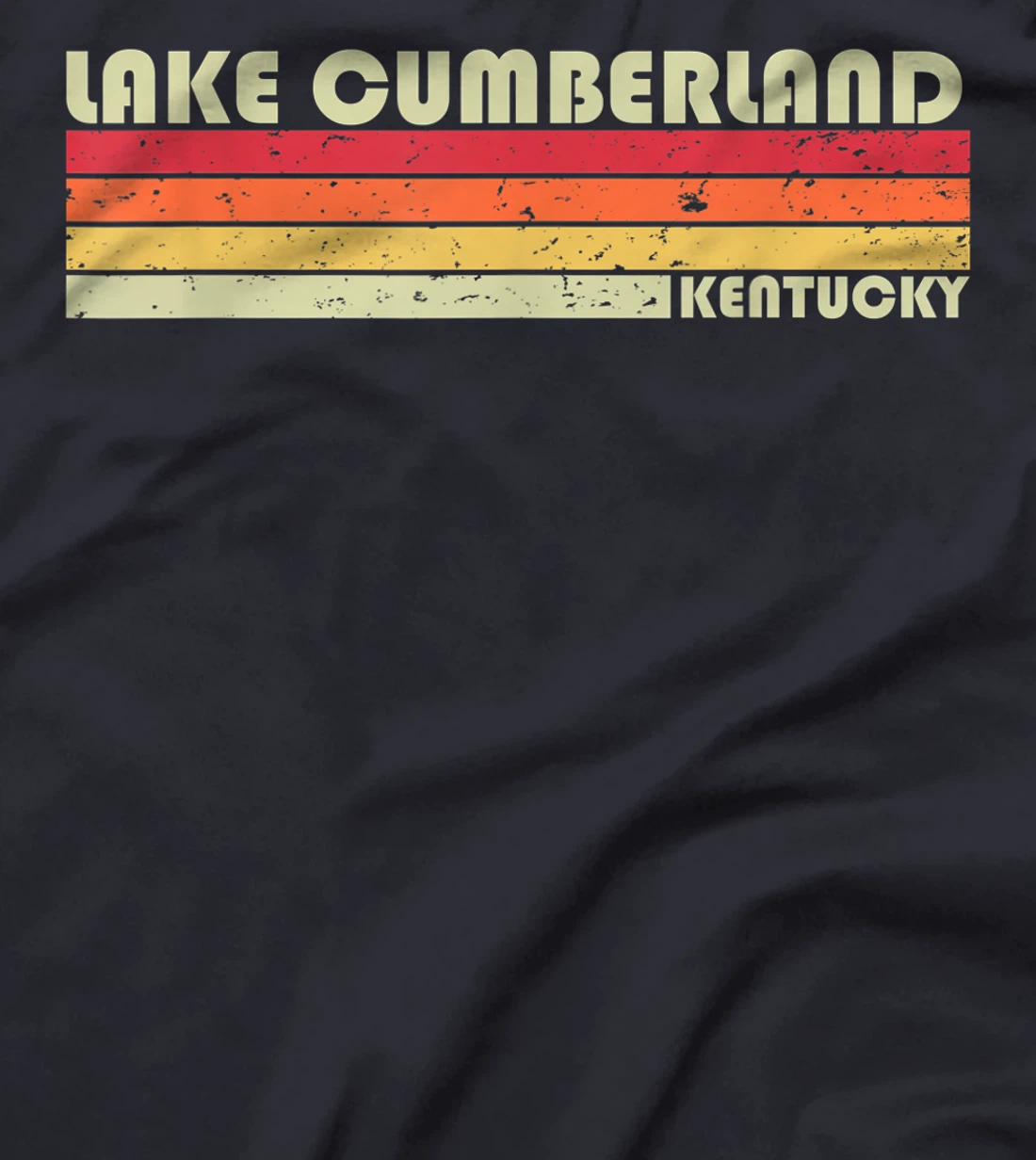 LAKE CUMBERLAND KENTUCKY Funny Fishing Camping Summer Gift T-Shirt