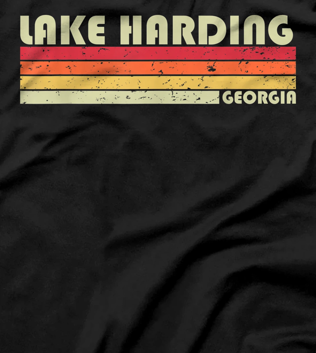 LAKE HARDING GEORGIA Funny Fishing Camping Summer Gift T-Shirt