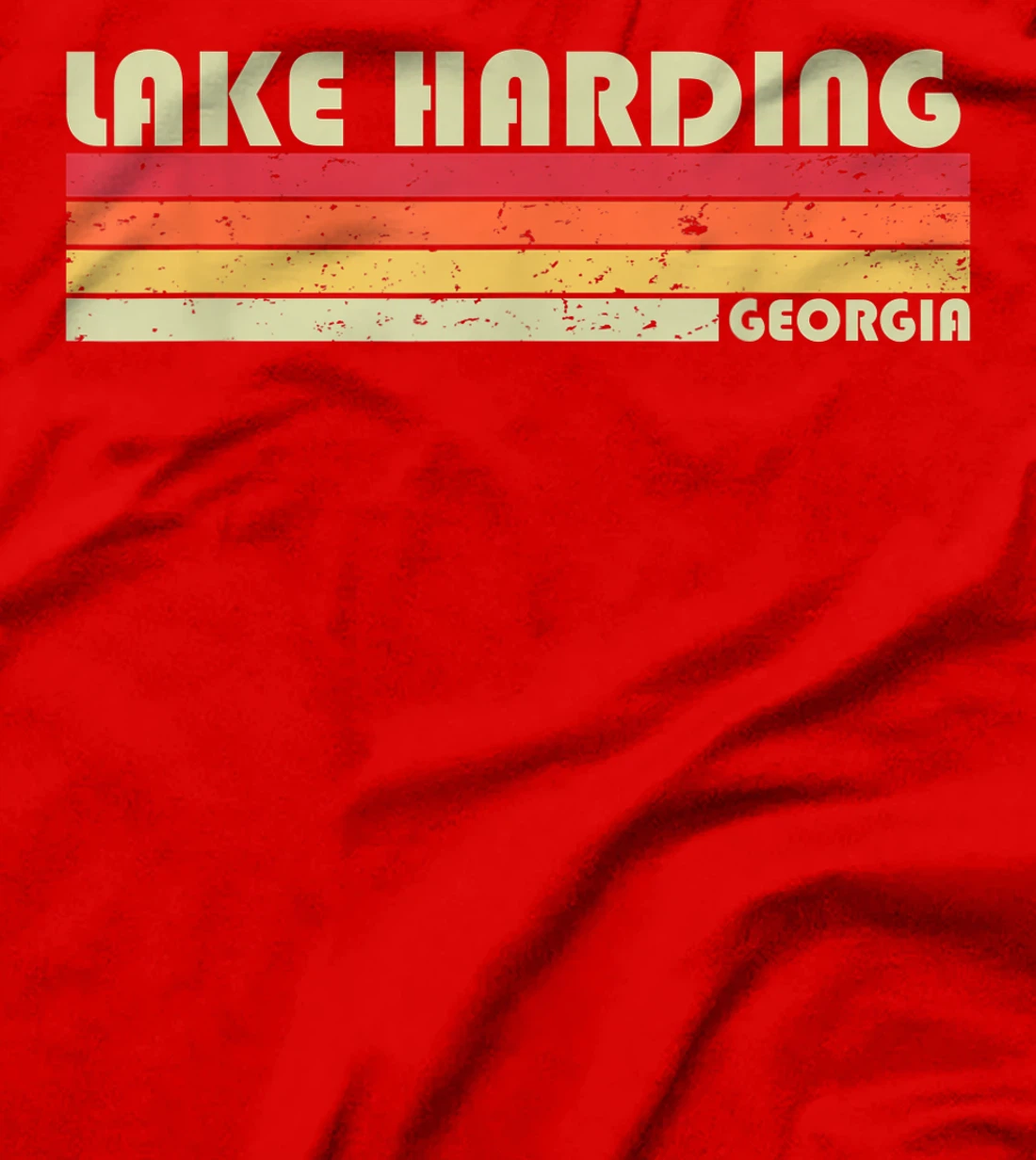 LAKE HARDING GEORGIA Funny Fishing Camping Summer Gift T-Shirt