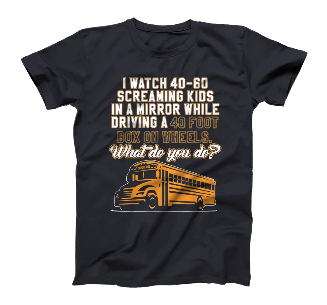 School - School Bus Driver T-Shirt