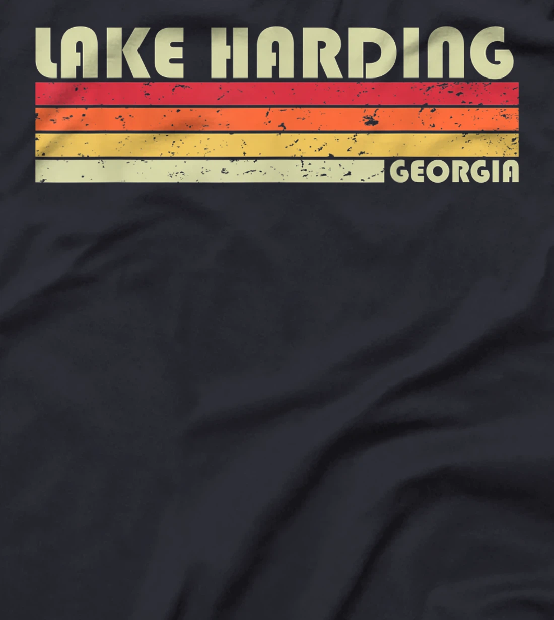 LAKE HARDING GEORGIA Funny Fishing Camping Summer Gift T-Shirt