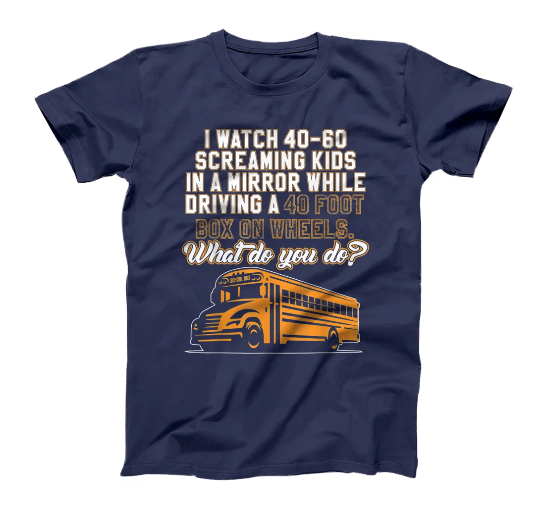 School - School Bus Driver T-Shirt