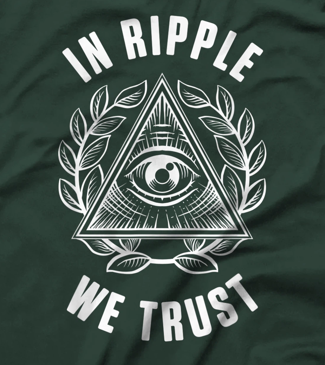 In Ripple We Trust XRP Crypto Coin Money Cryptocurrency Gift T-Shirt