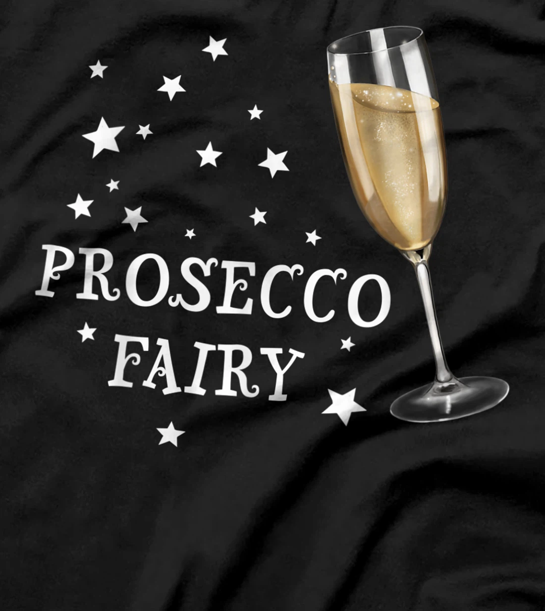 Prosecco Fairy (D010-0650A) T-Shirt