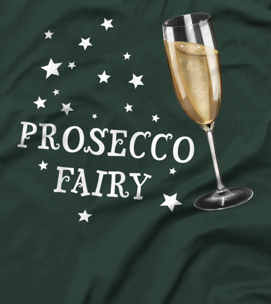Prosecco Fairy (D010-0650A) T-Shirt