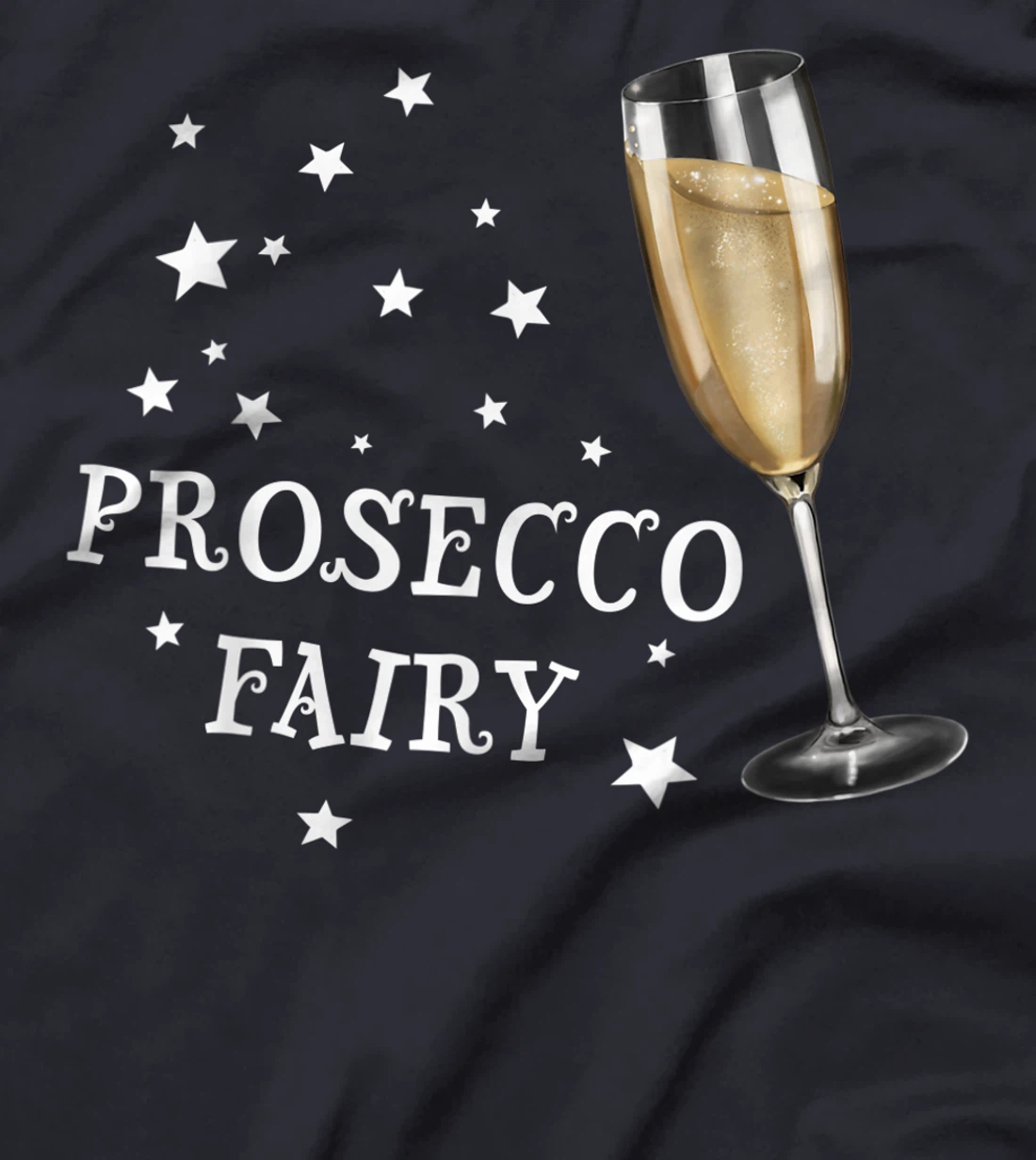Prosecco Fairy (D010-0650A) T-Shirt