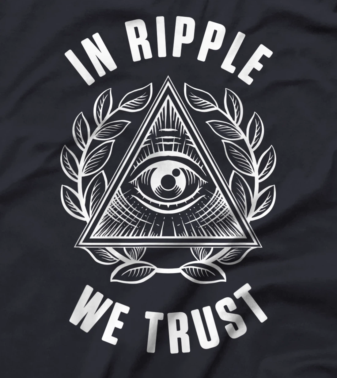 In Ripple We Trust XRP Crypto Coin Money Cryptocurrency Gift T-Shirt