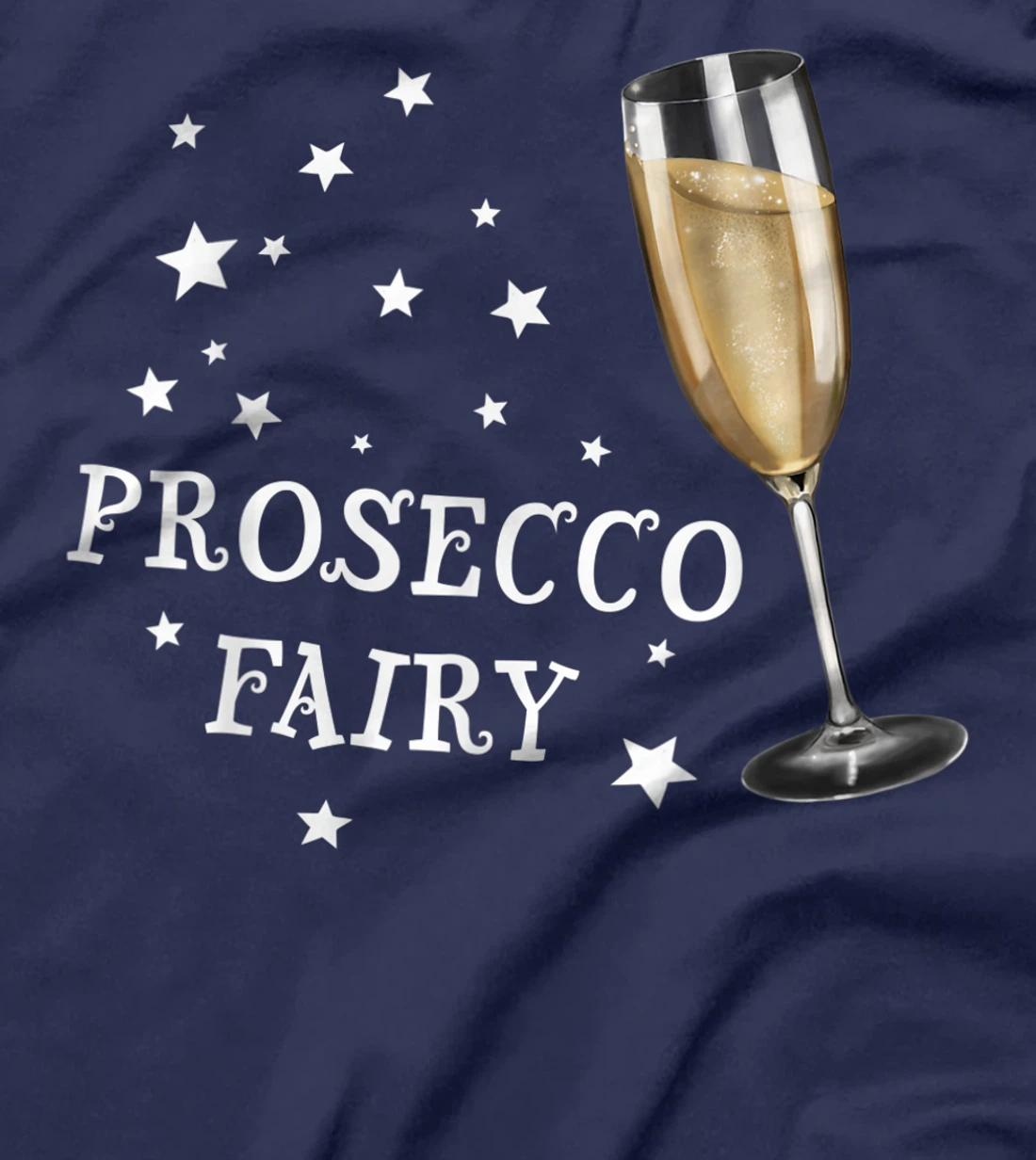 Prosecco Fairy (D010-0650A) T-Shirt