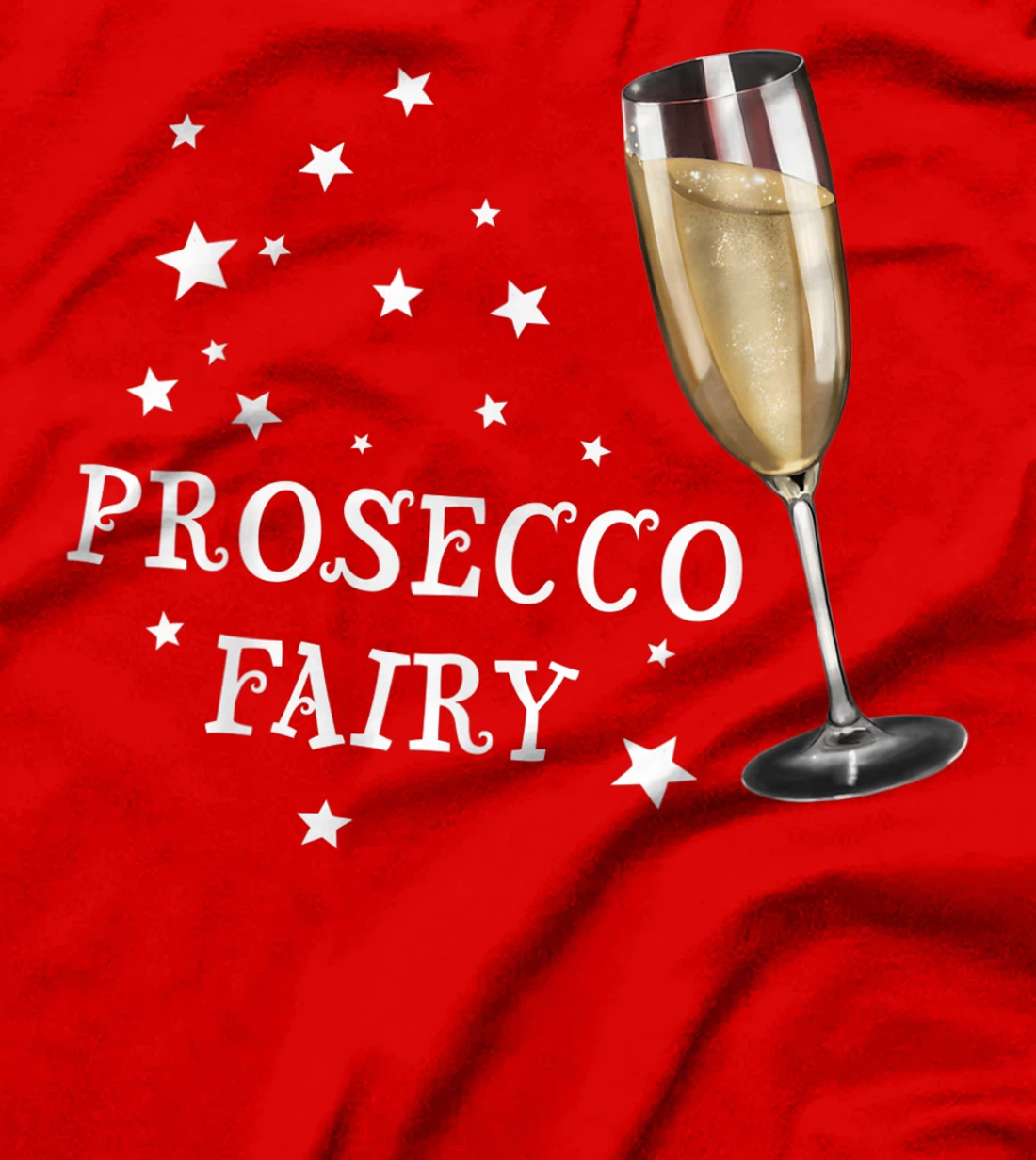 Prosecco Fairy (D010-0650A) T-Shirt