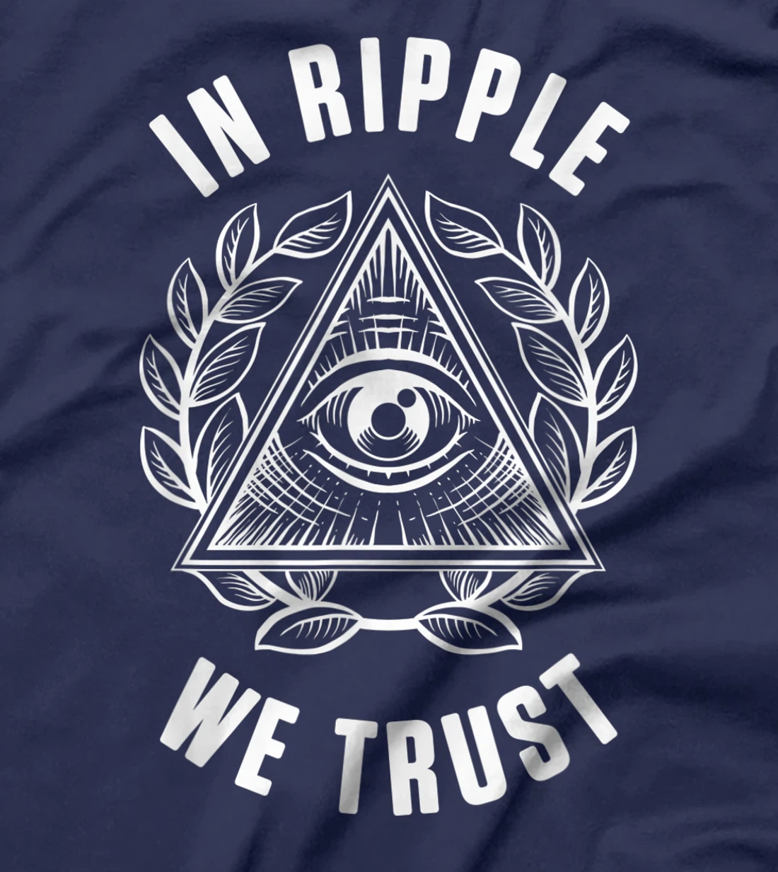 In Ripple We Trust XRP Crypto Coin Money Cryptocurrency Gift T-Shirt
