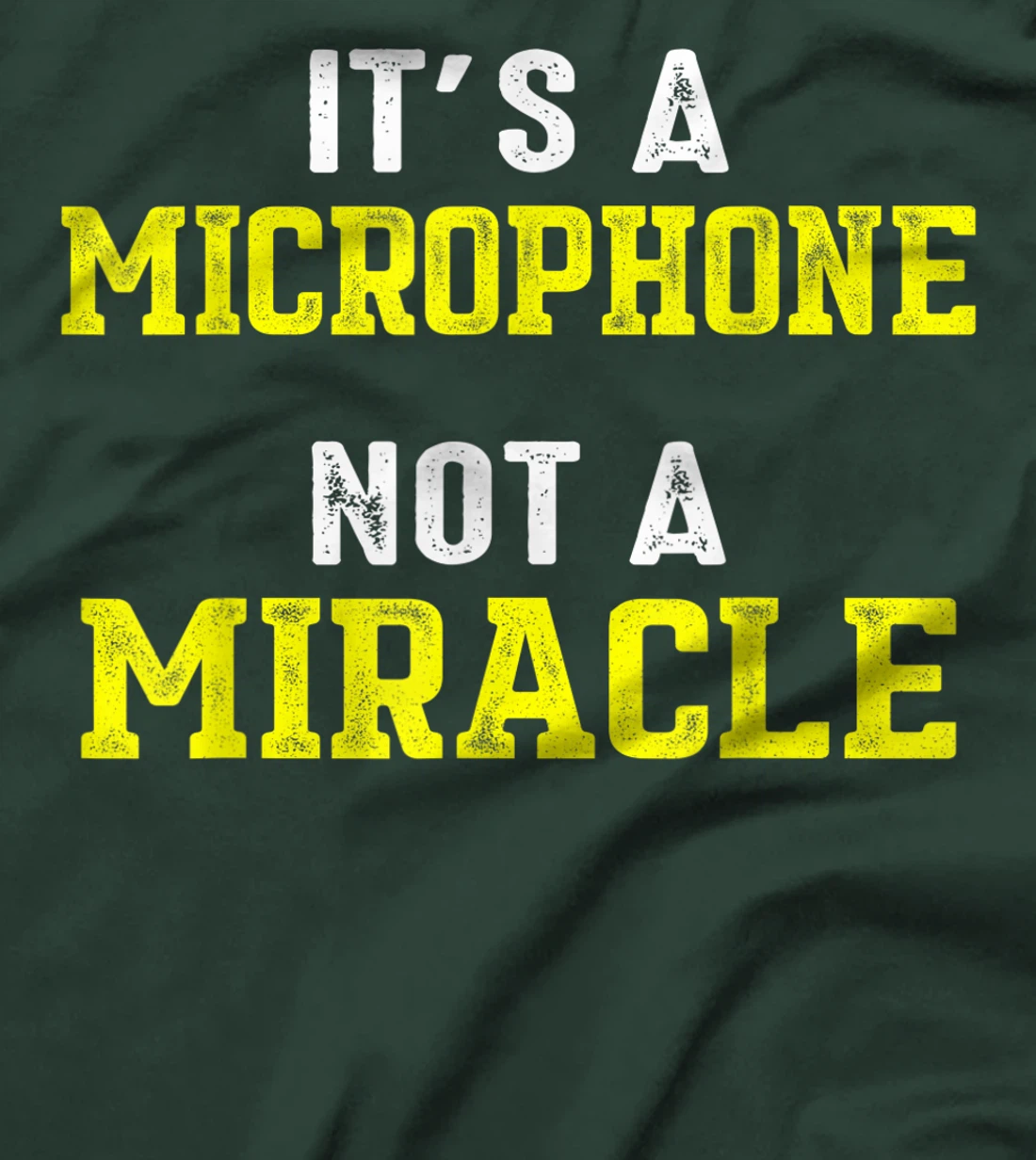 Church Sound Guy Miracle Audio Tech Engineer T-Shirt