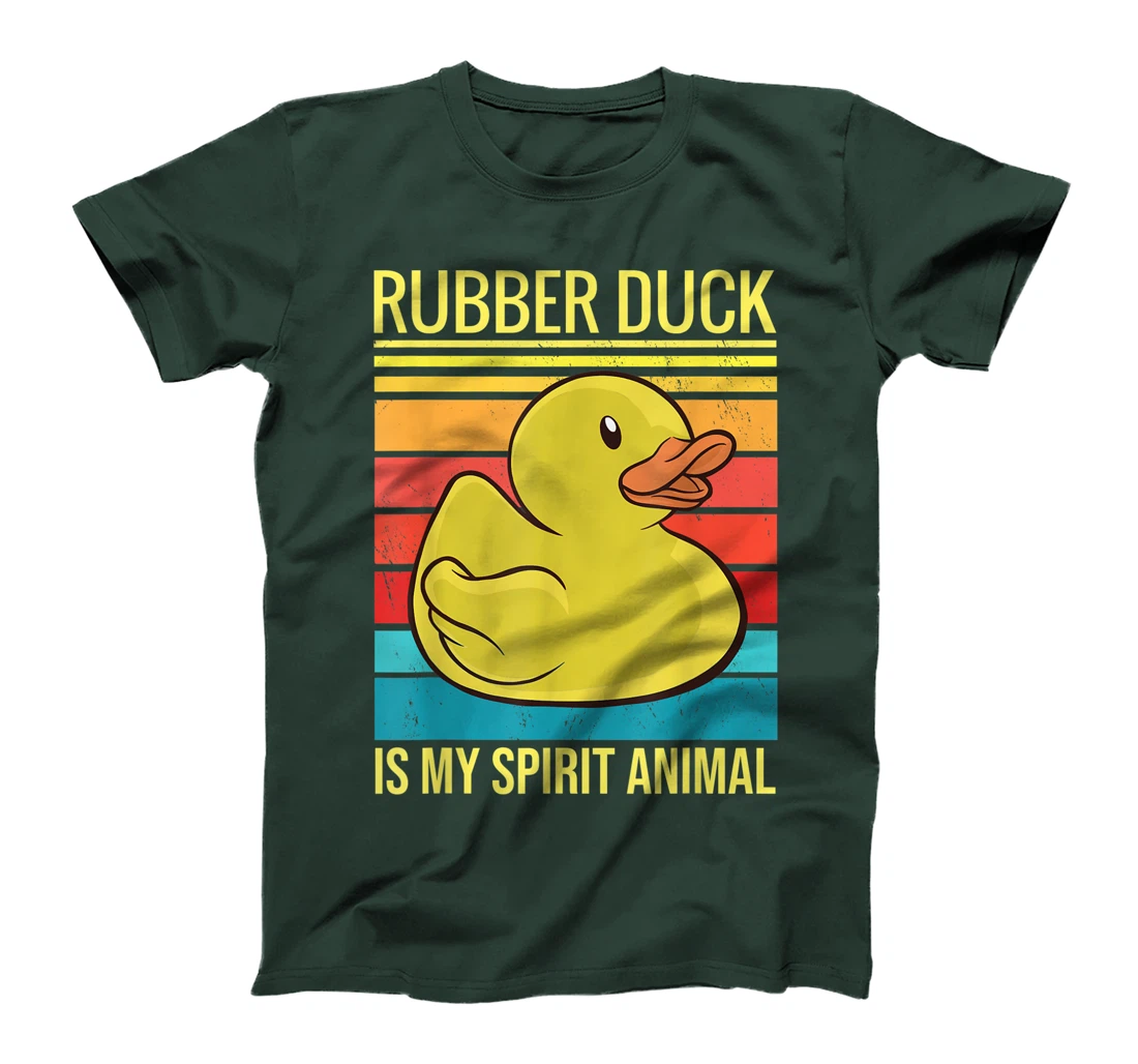 Rubber Duck Is My Spirit Animal I Duck Lover T-Shirt