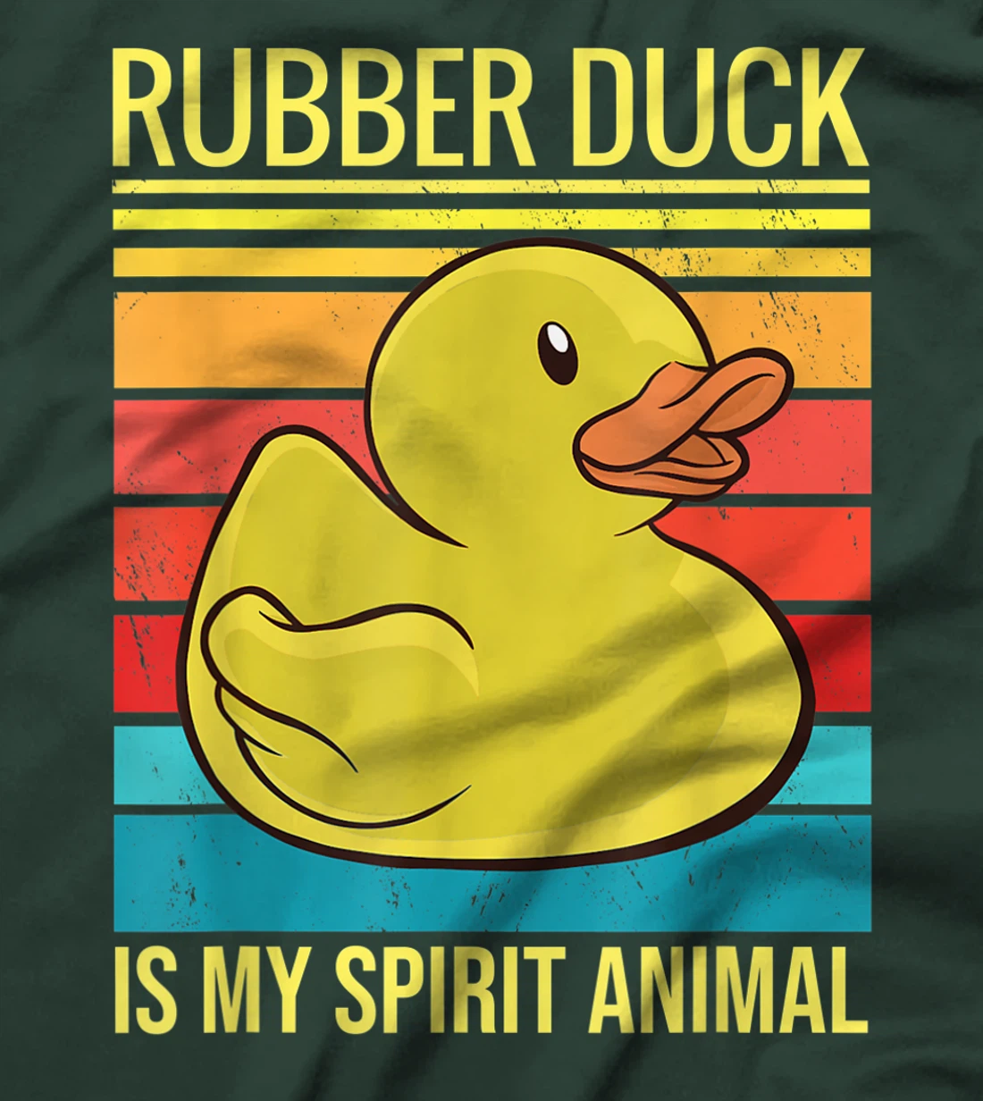 Rubber Duck Is My Spirit Animal I Duck Lover T-Shirt