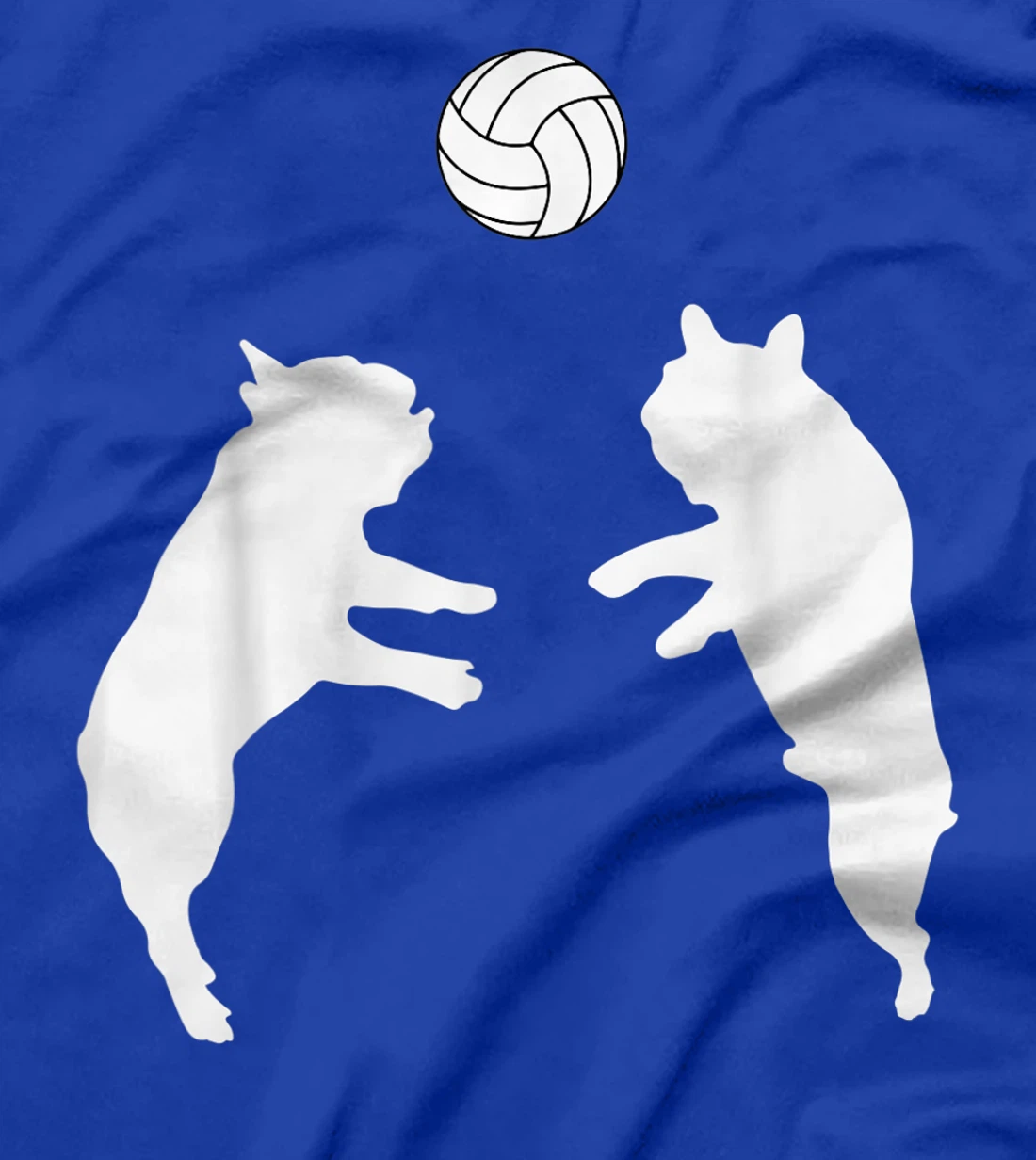 Funny Frenchie Volleyball French Bulldog Playing Ball T-Shirt