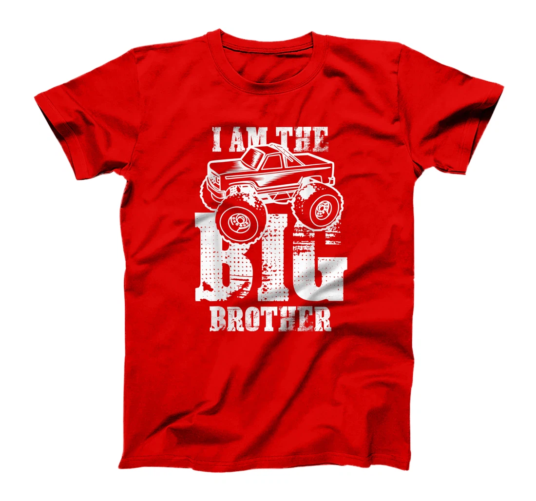 I Am The Big Brother | Cute Large Pickup Truck Gift T-Shirt