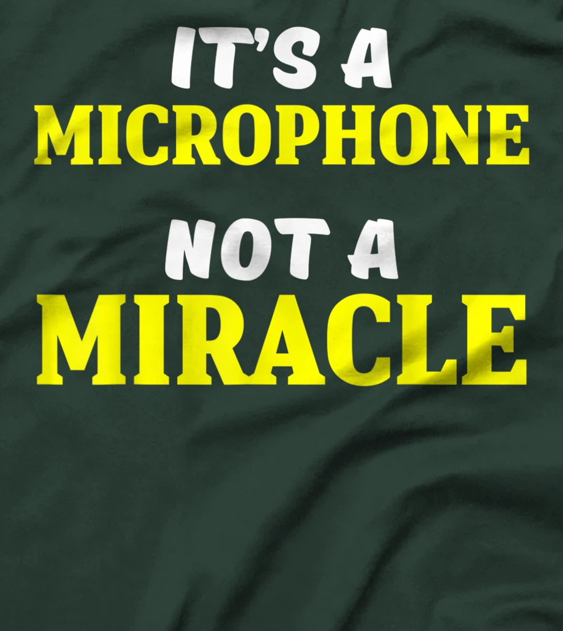 Church Sound Guy Miracle Audio Tech Engineer T-Shirt
