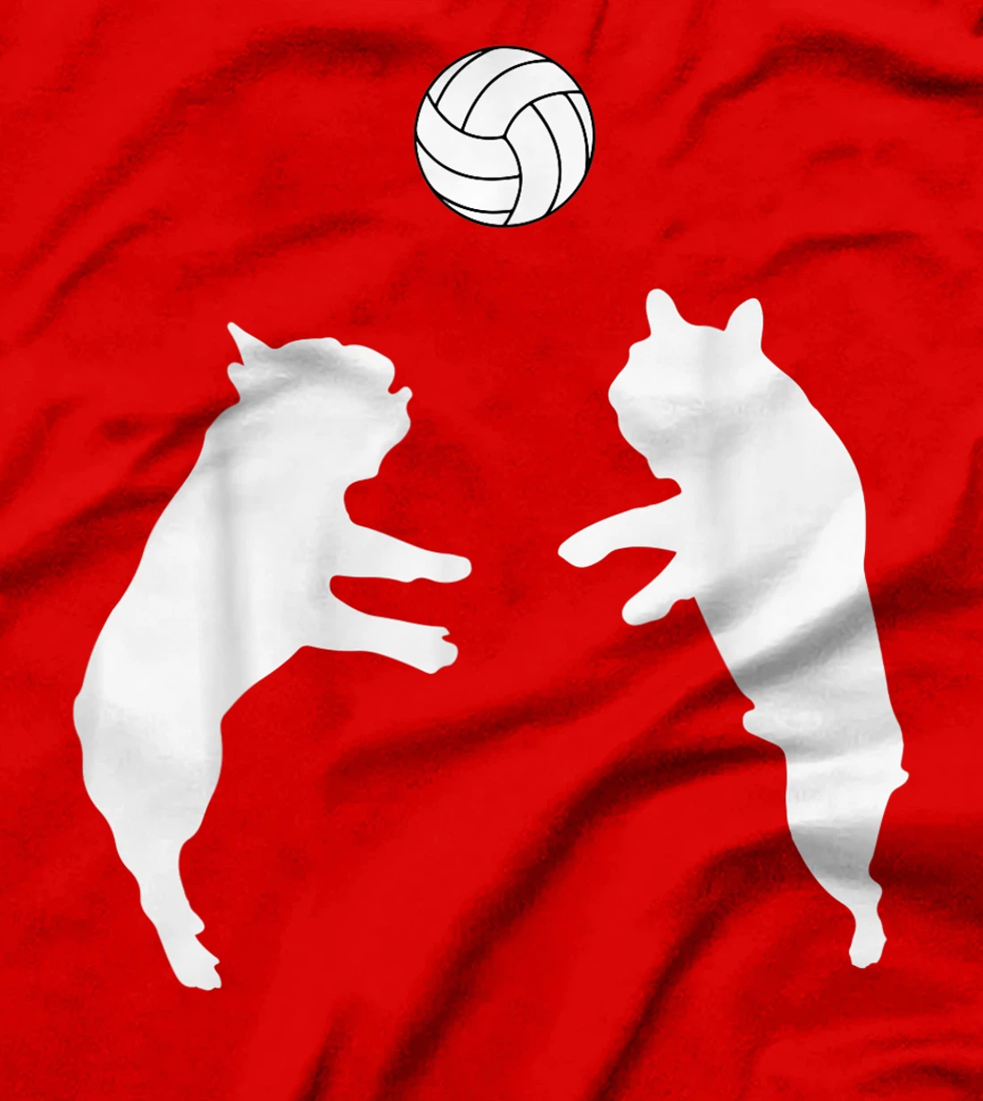 Funny Frenchie Volleyball French Bulldog Playing Ball T-Shirt