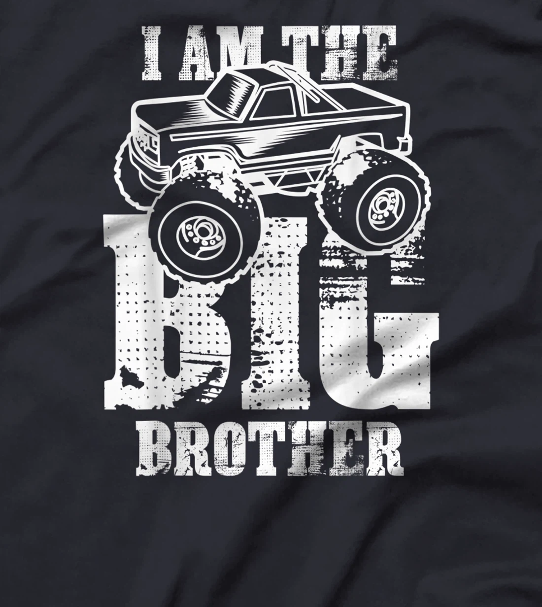 I Am The Big Brother | Cute Large Pickup Truck Gift T-Shirt