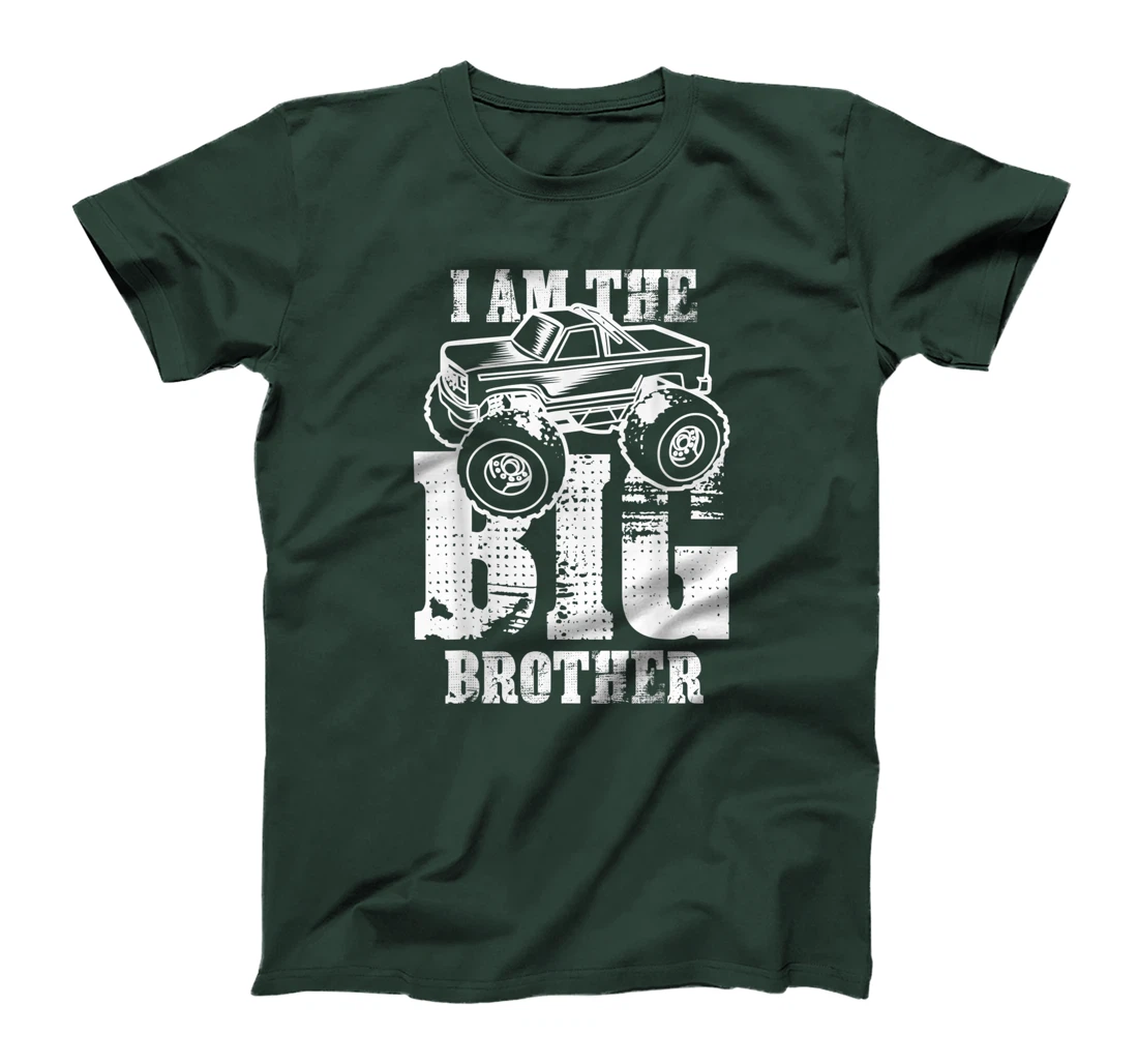 I Am The Big Brother | Cute Large Pickup Truck Gift T-Shirt