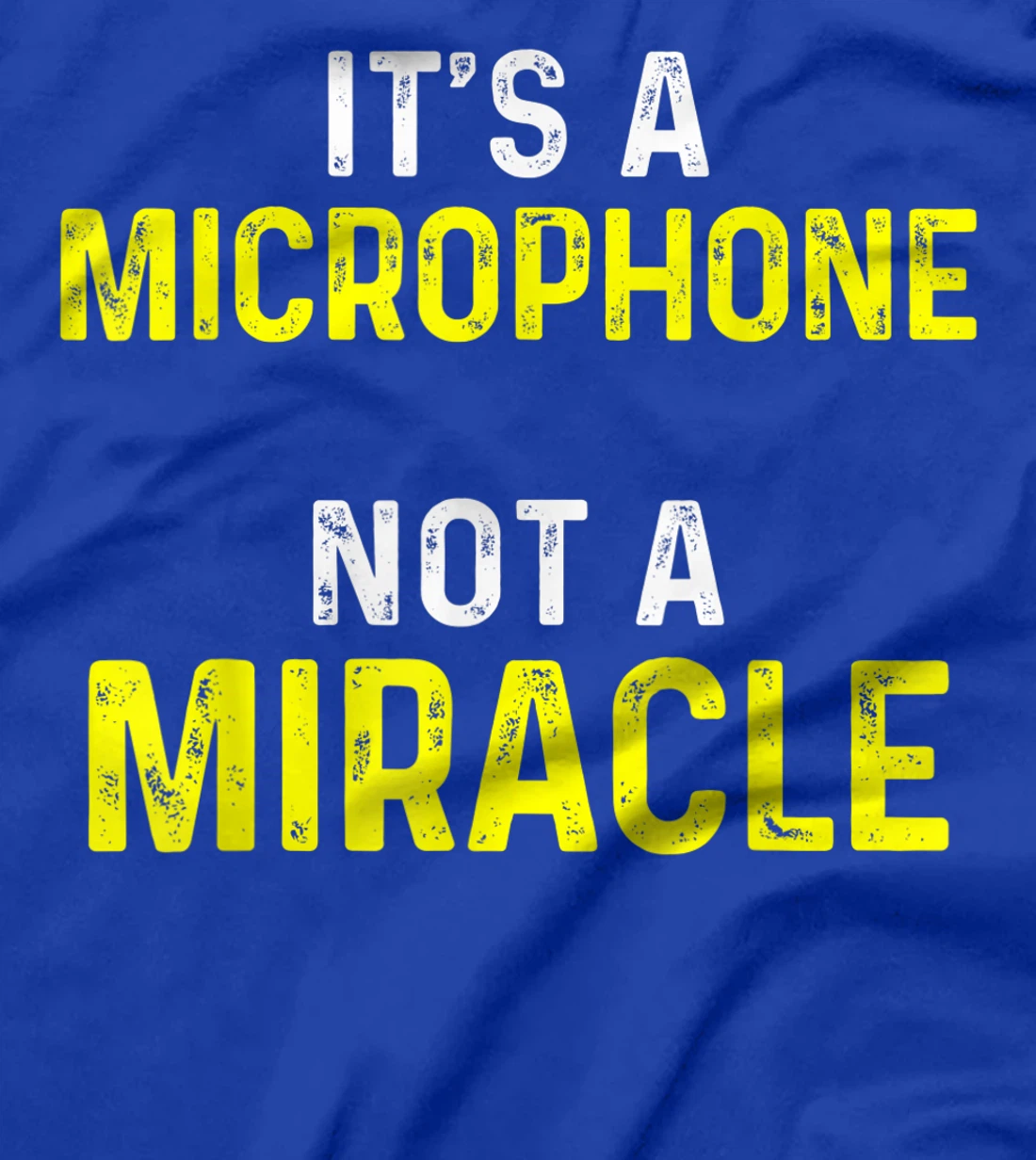 Church Sound Guy Miracle Audio Tech Engineer T-Shirt