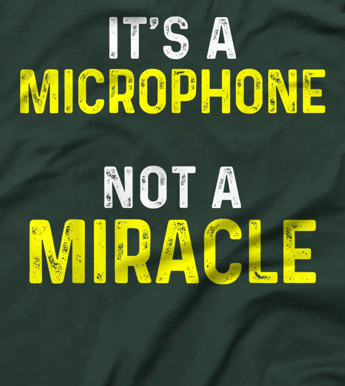 Church Sound Guy Miracle Audio Tech Engineer T-Shirt