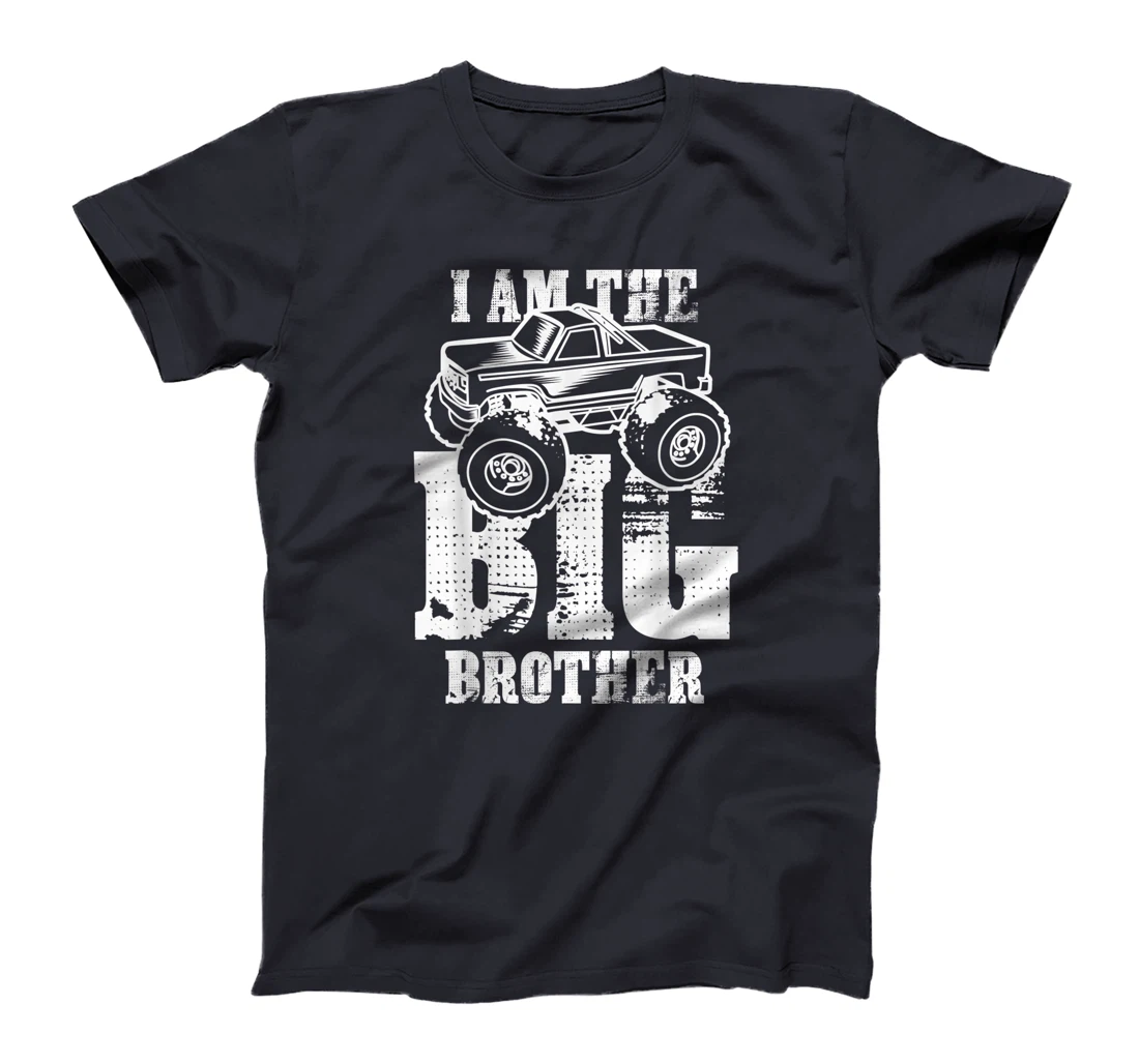 I Am The Big Brother | Cute Large Pickup Truck Gift T-Shirt