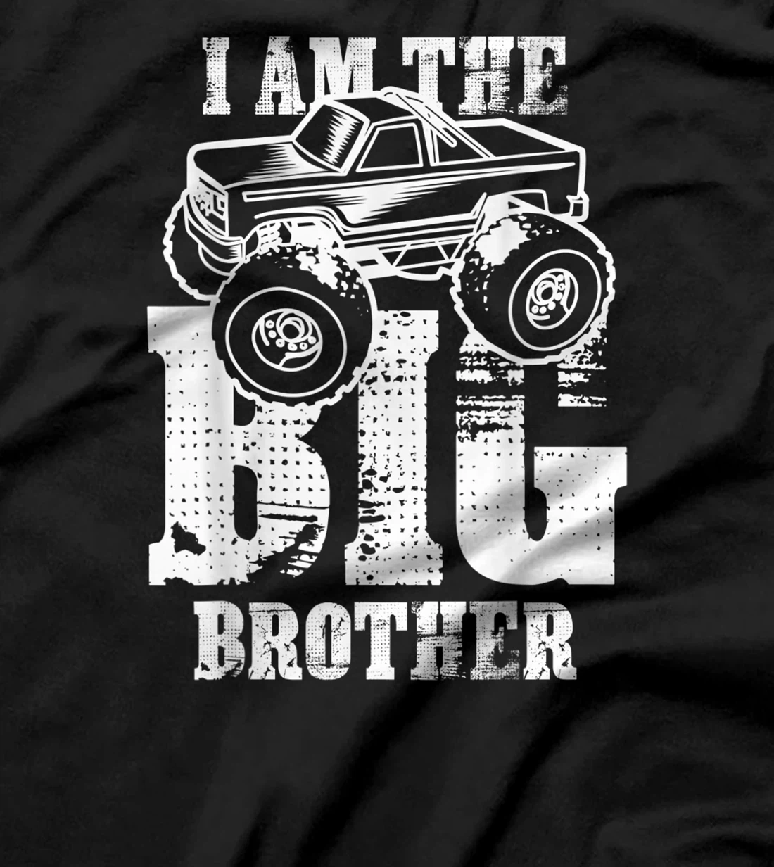I Am The Big Brother | Cute Large Pickup Truck Gift T-Shirt