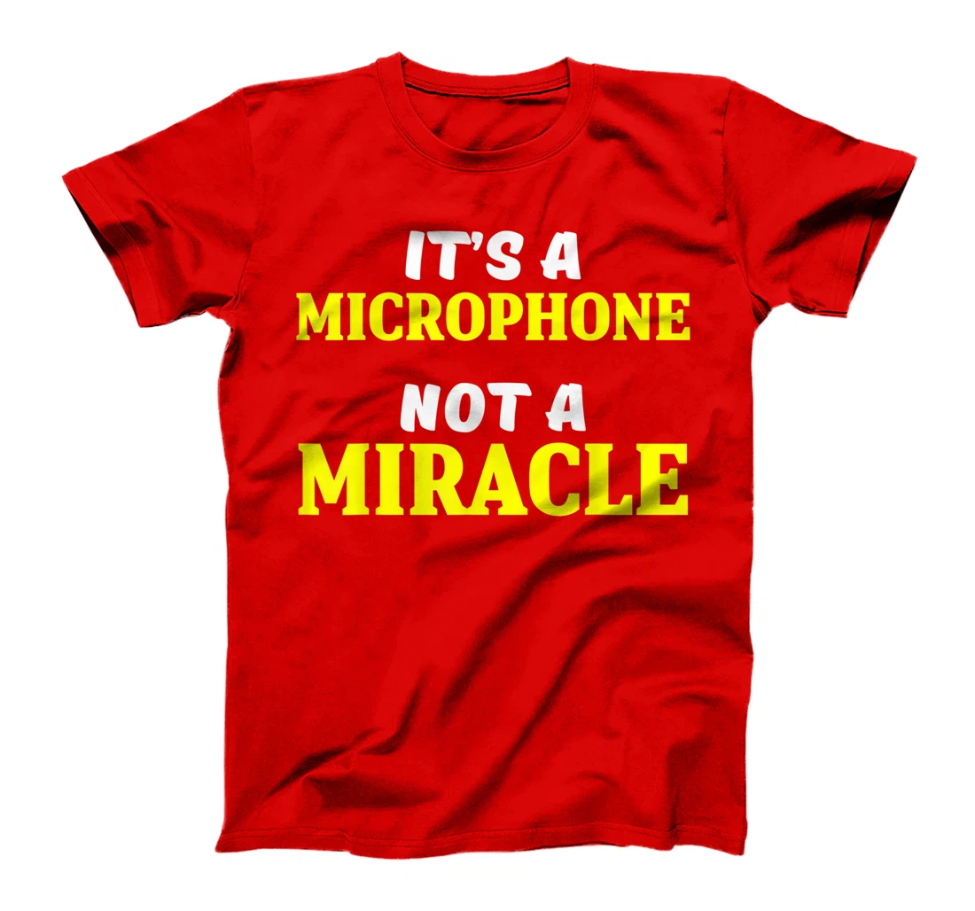Church Sound Guy Miracle Audio Tech Engineer T-Shirt