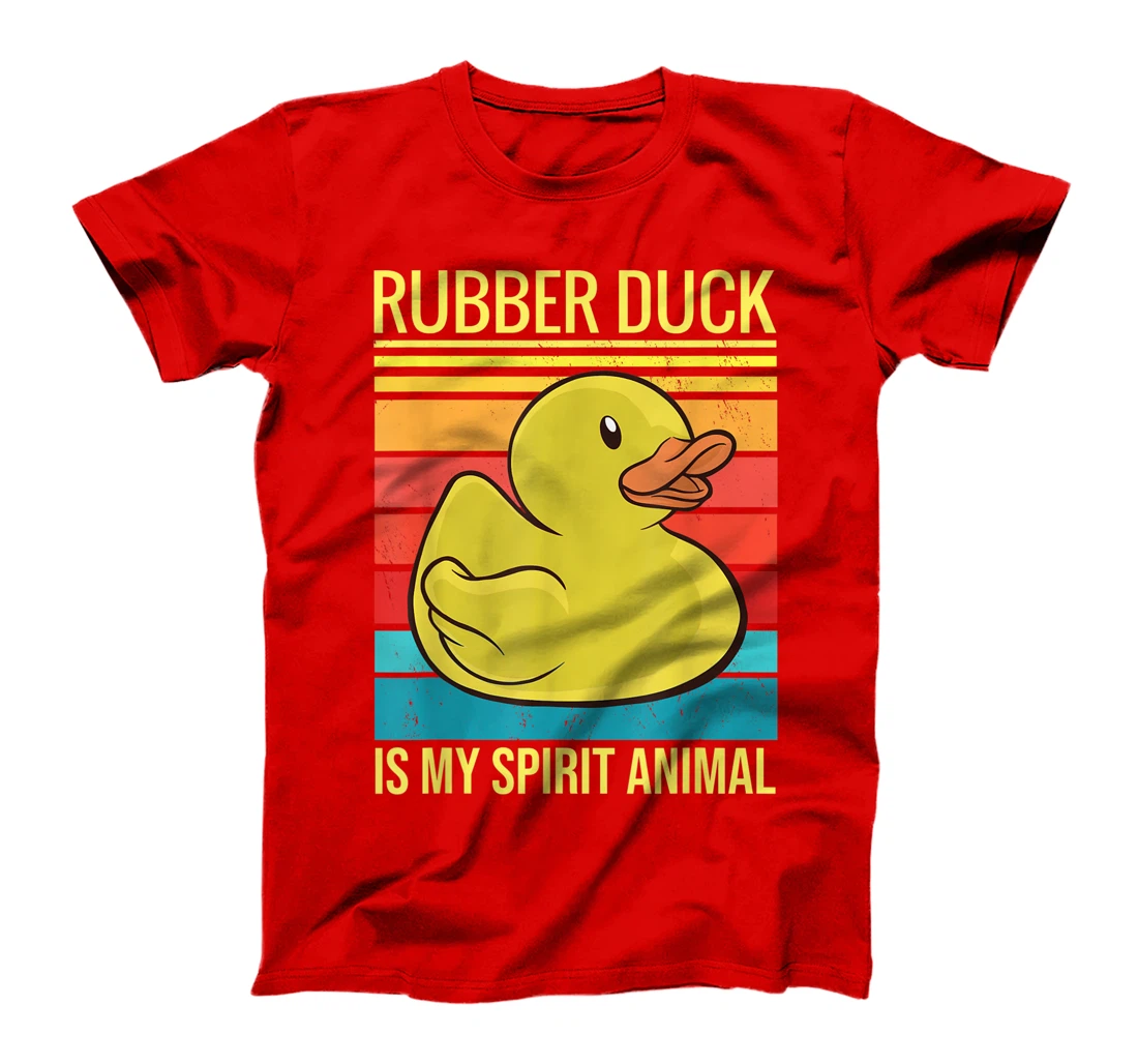 Rubber Duck Is My Spirit Animal I Duck Lover T-Shirt