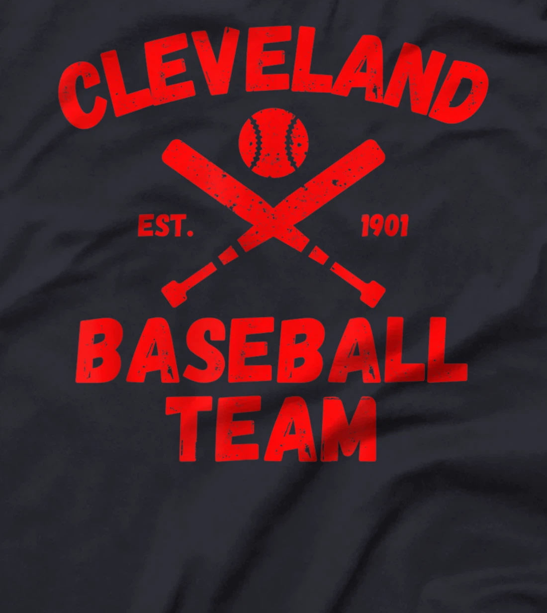 Cleveland Baseball Team Ohio Sports Fan T-Shirt