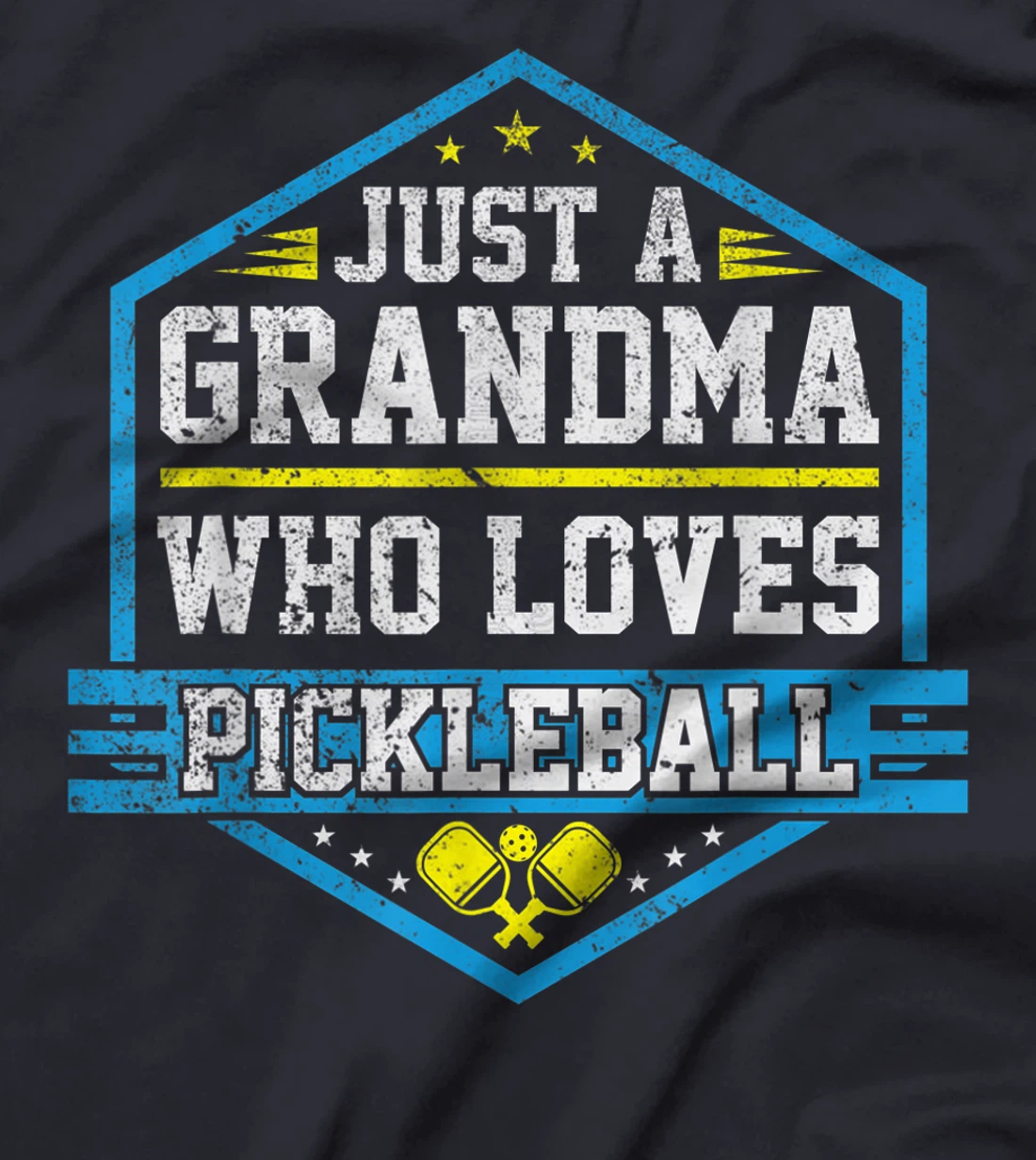 Funny Pickleball Player Paddle - Pickleball Grandma T-Shirt