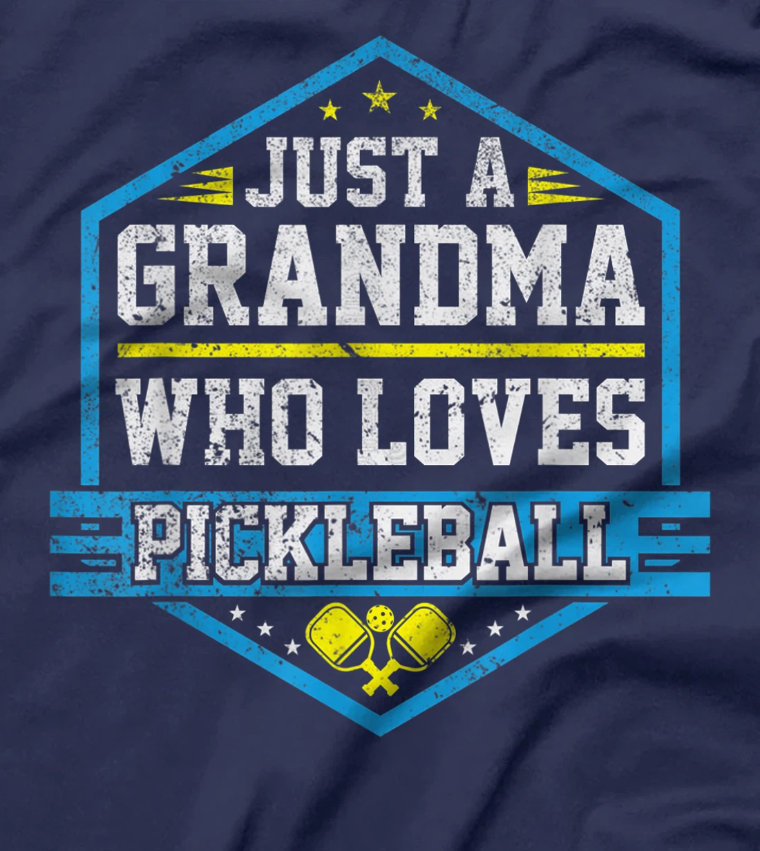 Funny Pickleball Player Paddle - Pickleball Grandma T-Shirt