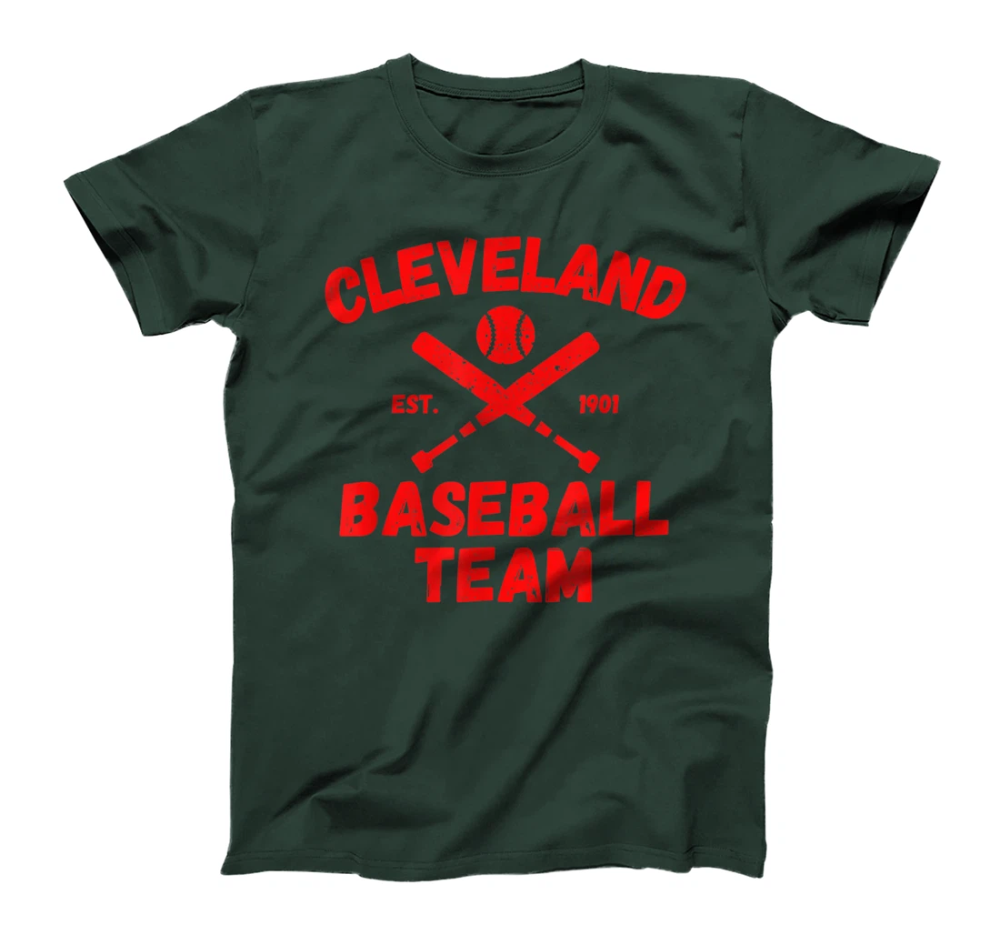 Cleveland Baseball Team Ohio Sports Fan T-Shirt