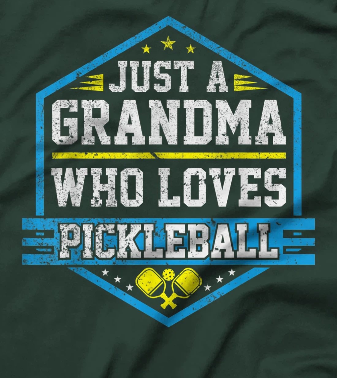Funny Pickleball Player Paddle - Pickleball Grandma T-Shirt