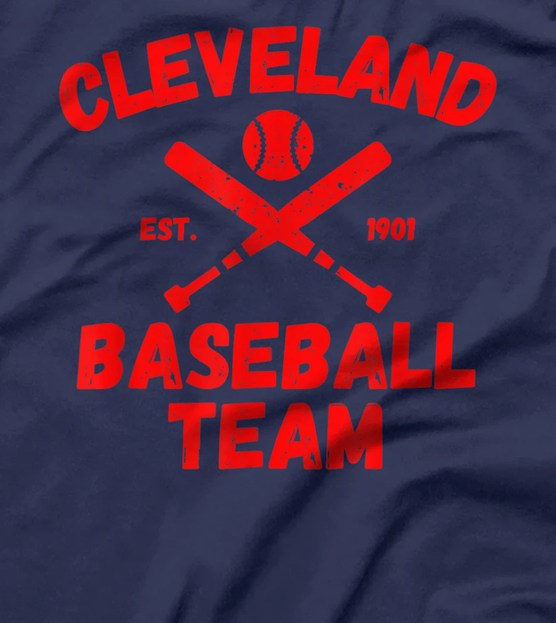 Cleveland Baseball Team Ohio Sports Fan T-Shirt