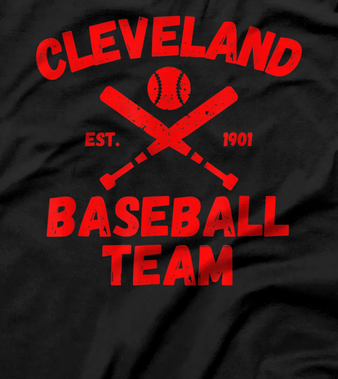 Cleveland Baseball Team Ohio Sports Fan T-Shirt
