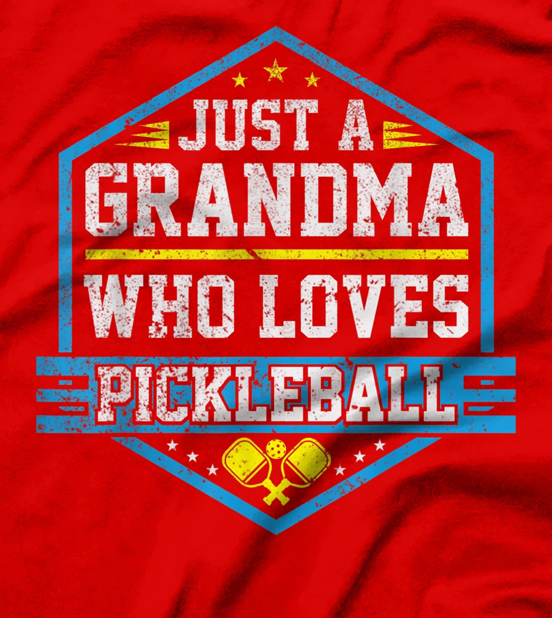 Funny Pickleball Player Paddle - Pickleball Grandma T-Shirt