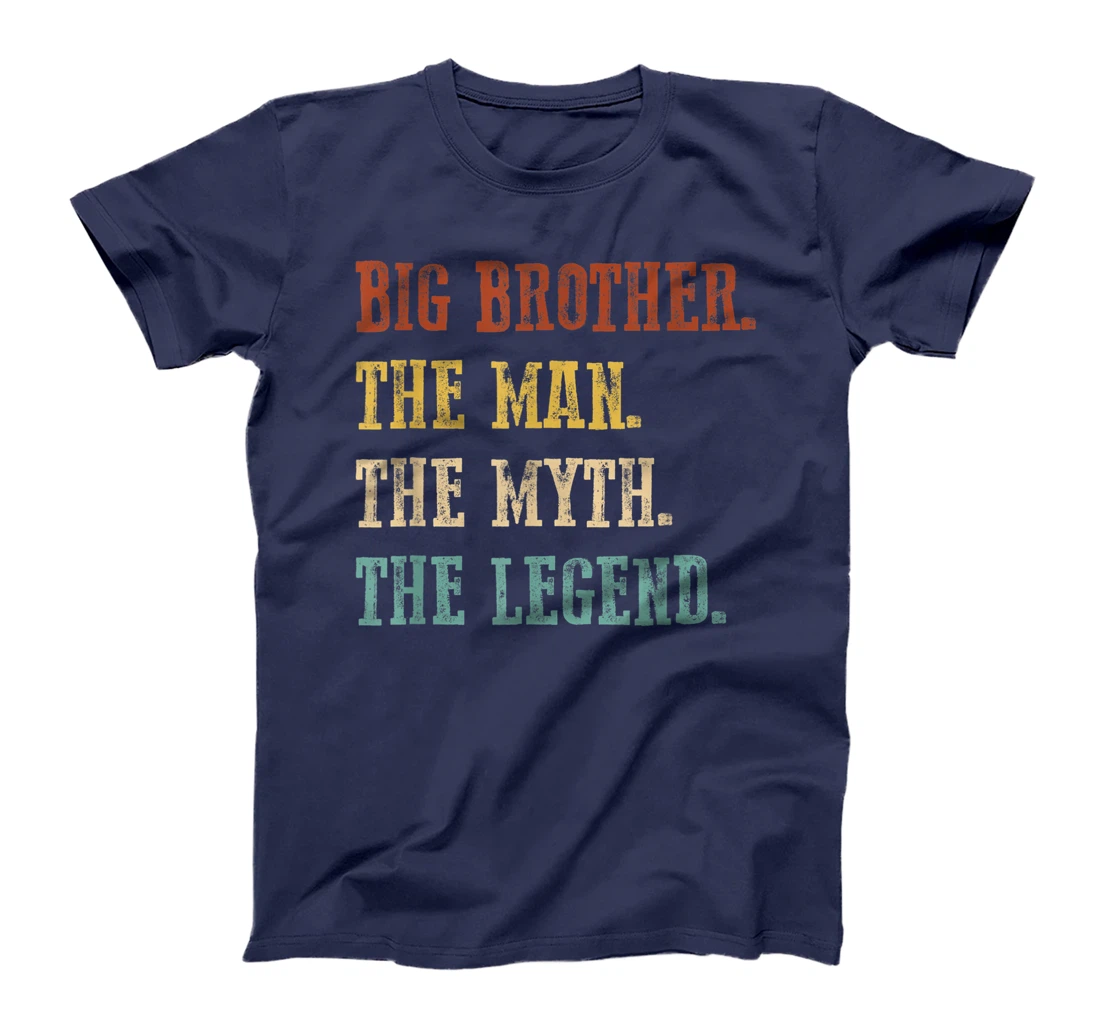 Mens Big Brother The Man The Myth The Legend Shirt Father's Day T-Shirt