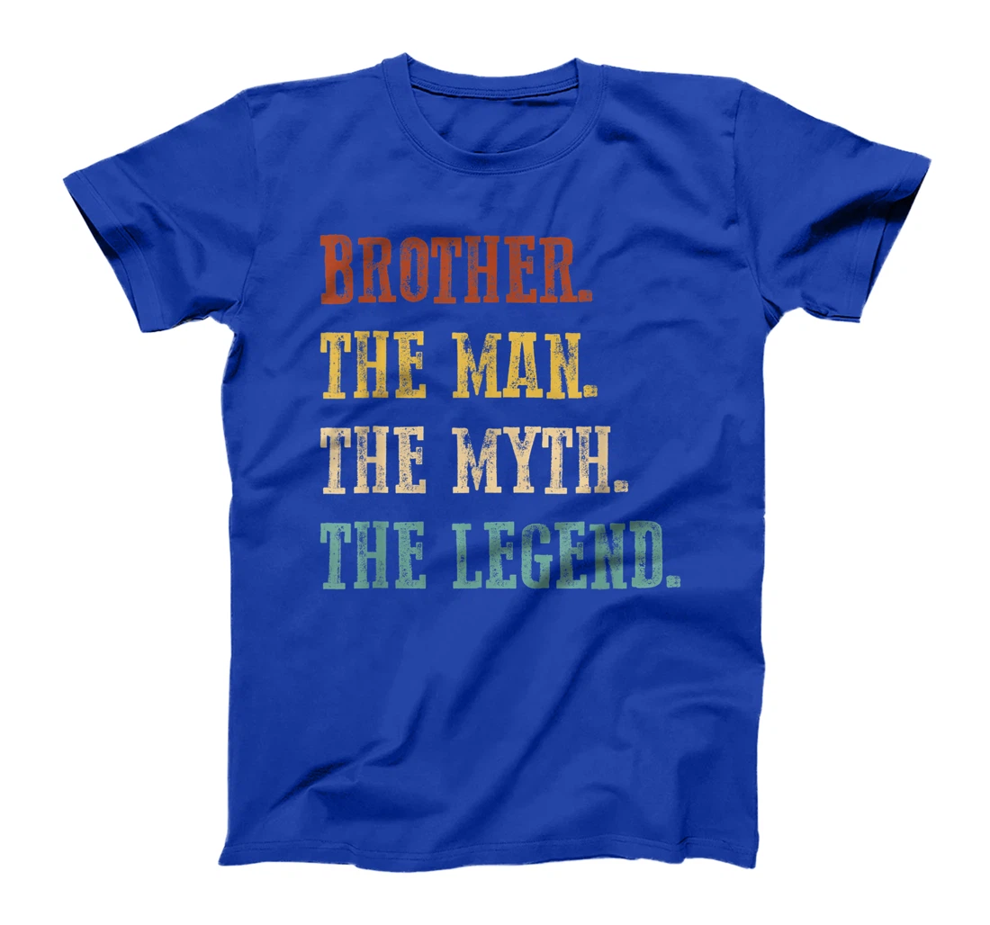 Mens Brother The Man The Myth The Legend Shirt Father's Day T-Shirt
