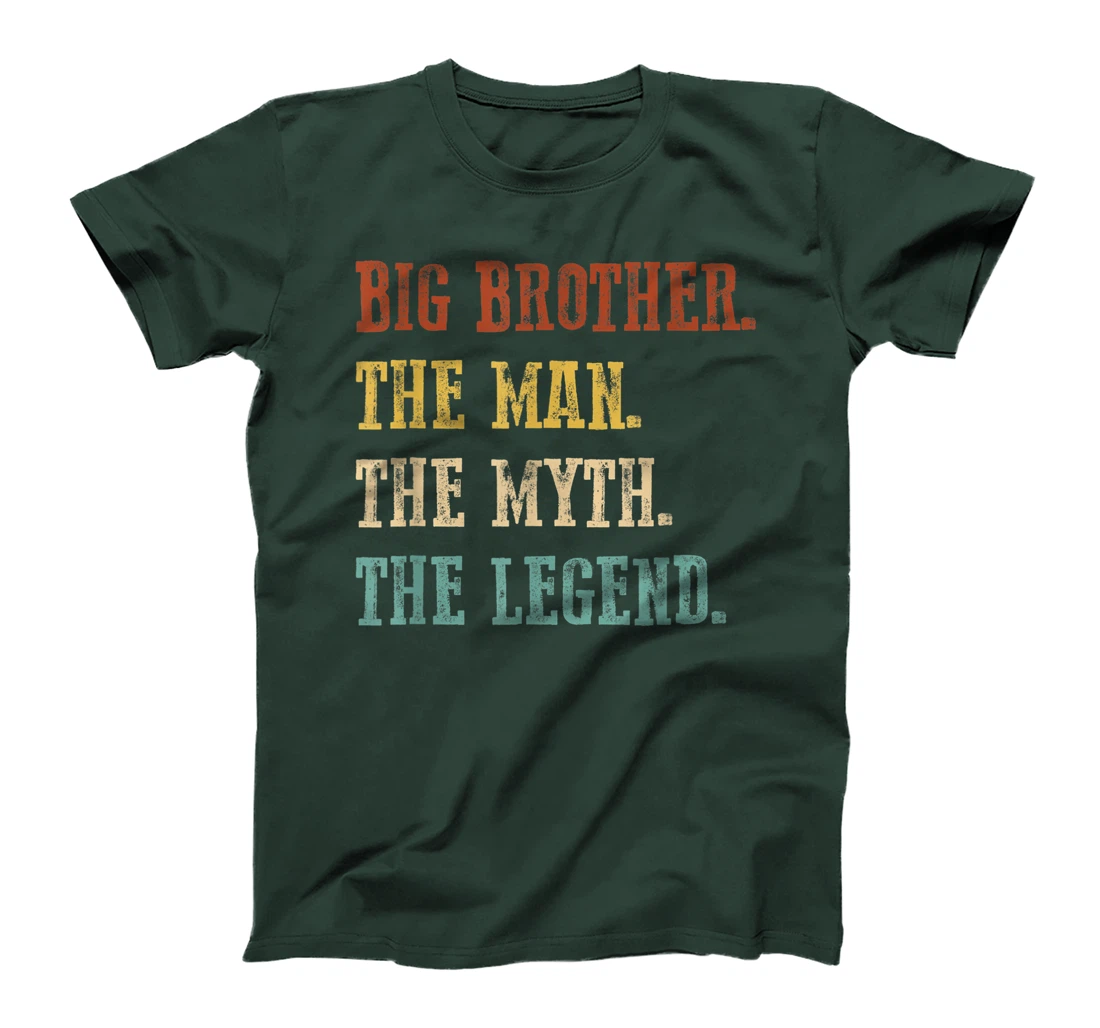 Mens Big Brother The Man The Myth The Legend Shirt Father's Day T-Shirt
