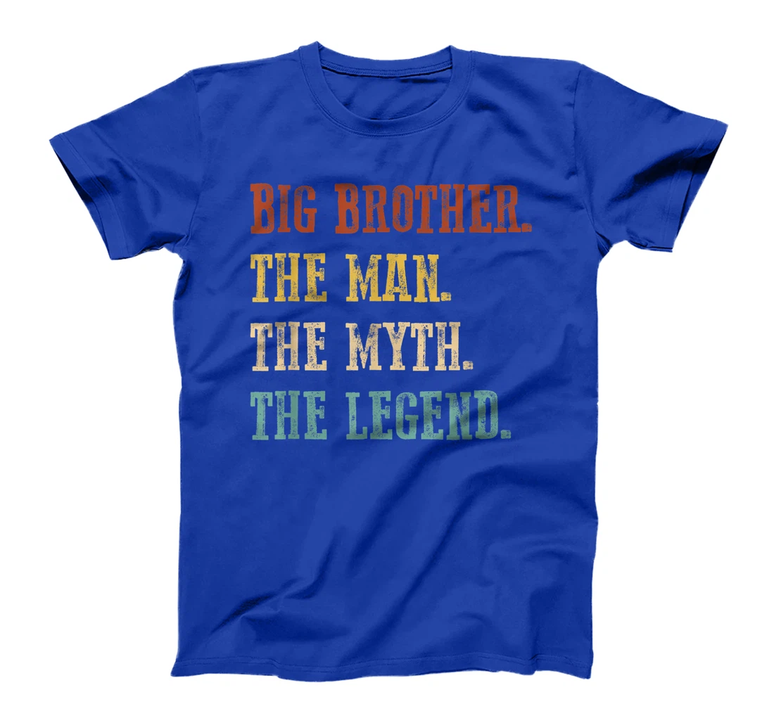 Mens Big Brother The Man The Myth The Legend Shirt Father's Day T-Shirt