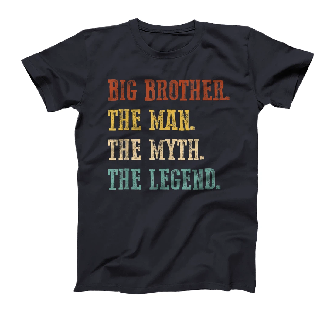 Mens Big Brother The Man The Myth The Legend Shirt Father's Day T-Shirt