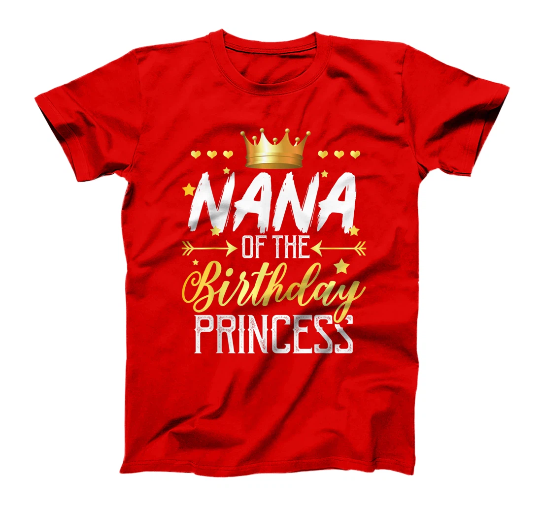 Nana Of The Birthday Princess T-Shirt