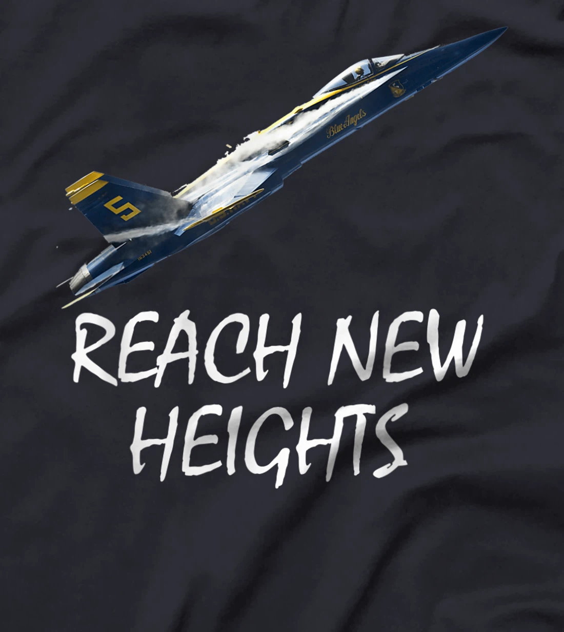 Reach New Heights Blue Angel T-Shirt
