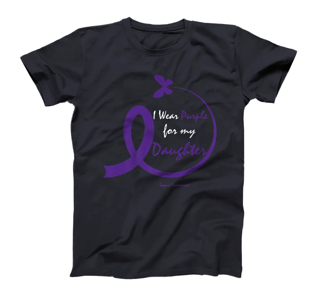 Products Gifts Mom Dad Wear Purple Daughter Lupus Awareness Premium T-Shirt