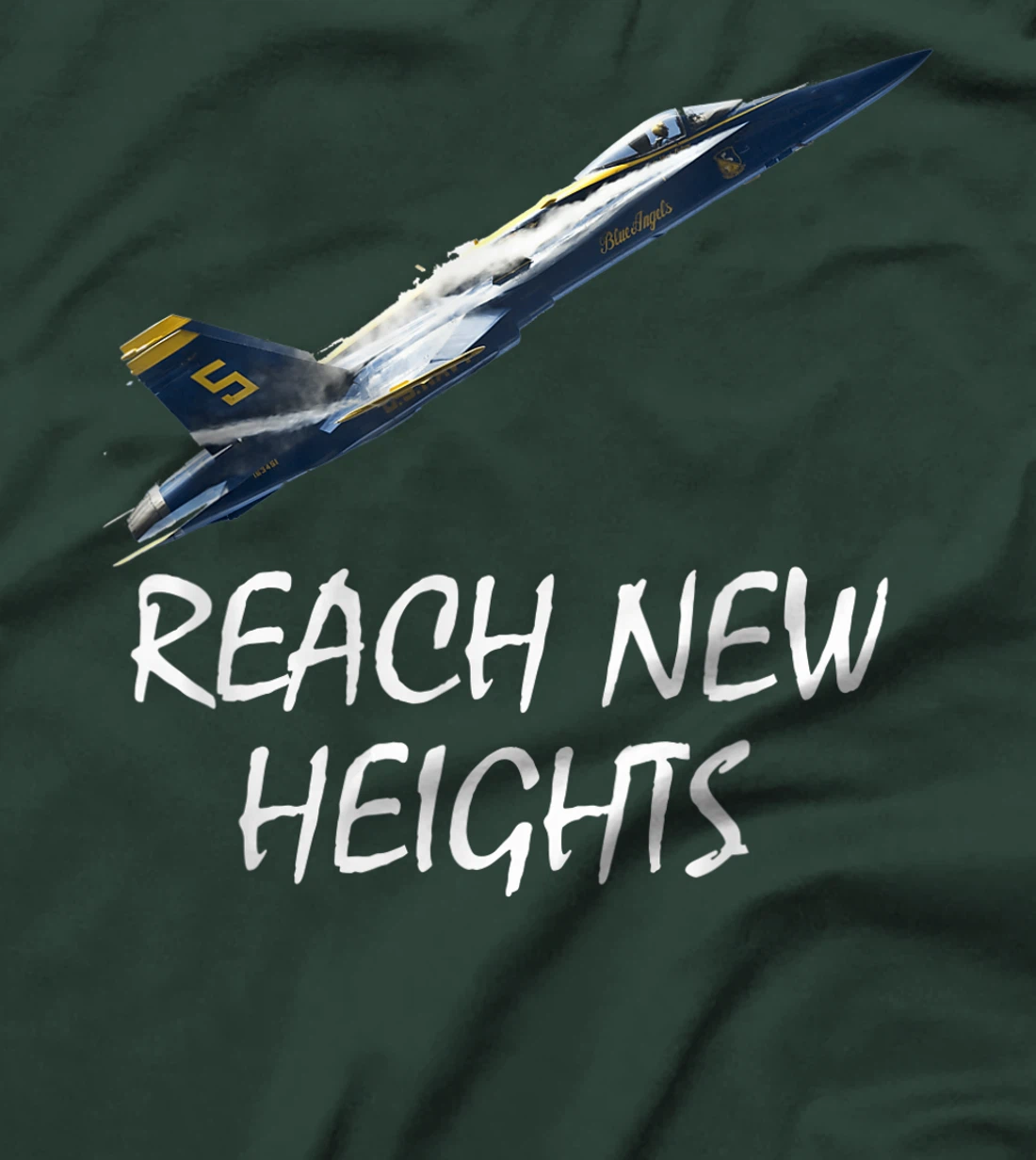 Reach New Heights Blue Angel T-Shirt