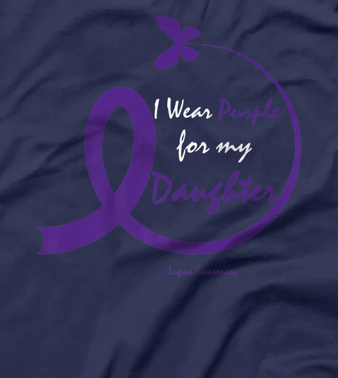 Products Gifts Mom Dad Wear Purple Daughter Lupus Awareness Premium T-Shirt