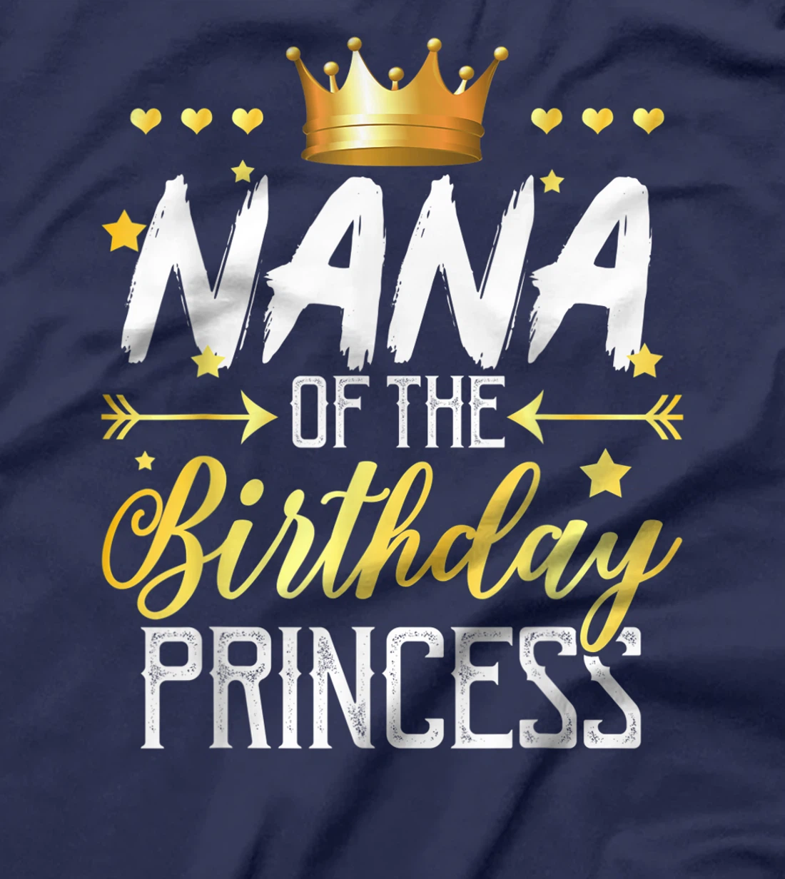 Nana Of The Birthday Princess T-Shirt
