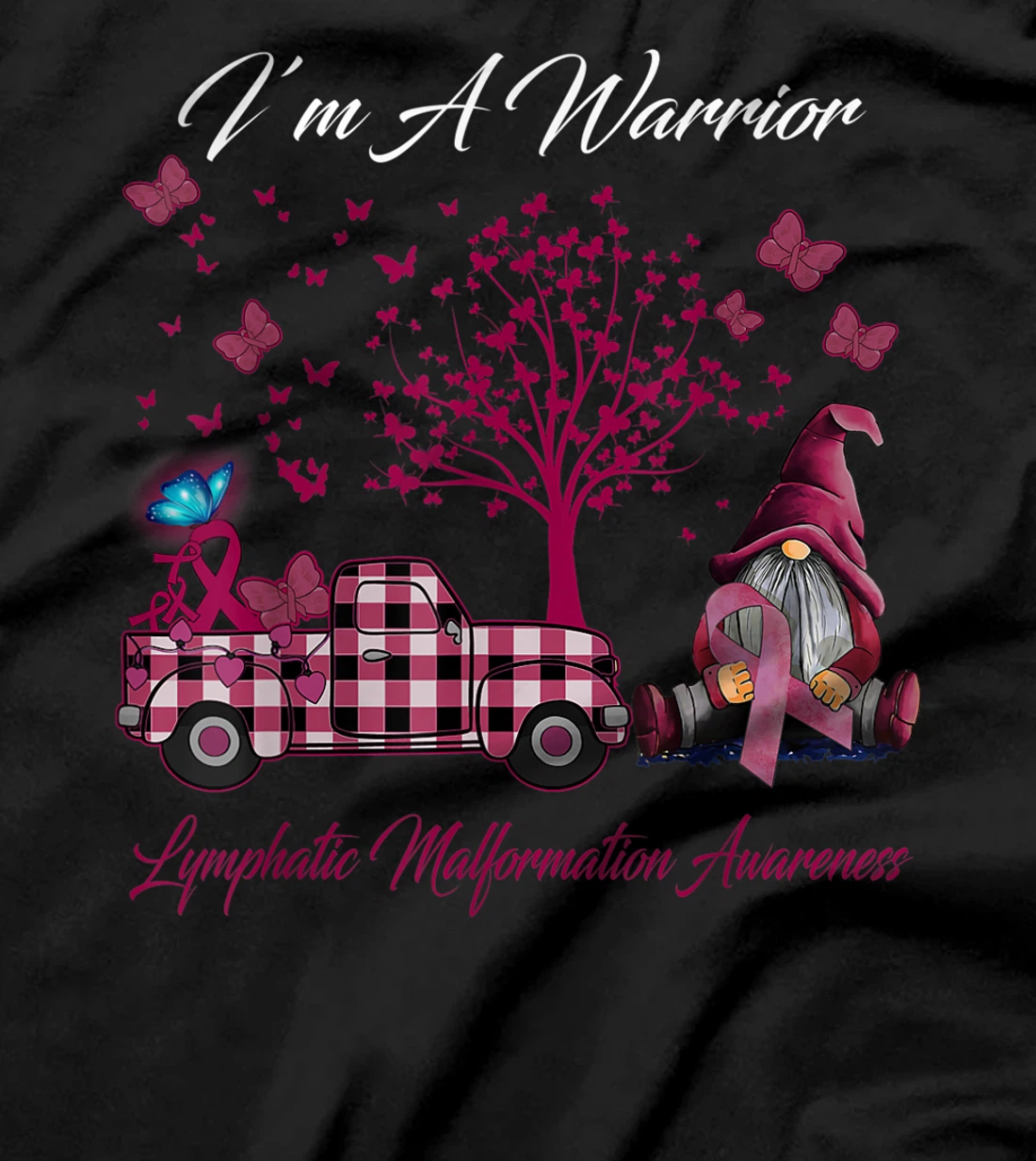 I’m a Warrior Lymphatic Malformation Awareness Gifts T-Shirt